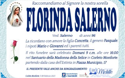Florinda Salerno 01/01/1927 08/02/2023